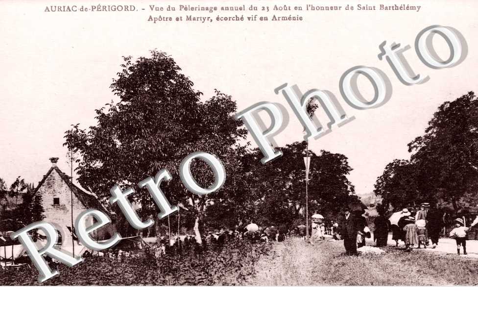 vue du Pélerinage annuel du 23 août en l'honneur de Saint-Barthélemy