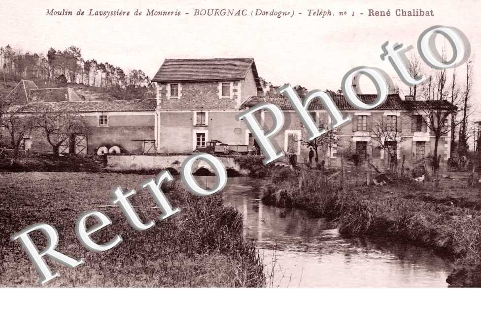 Moulin de Laveyssière de Monnerie. René Chalibat
