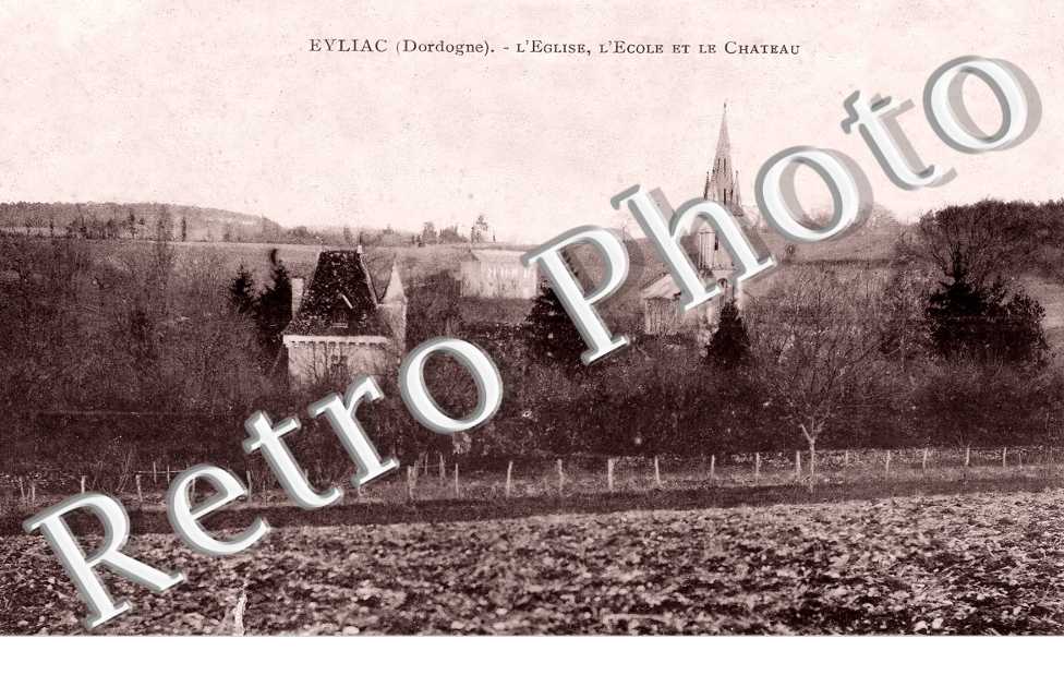 l'église, l'école et le château