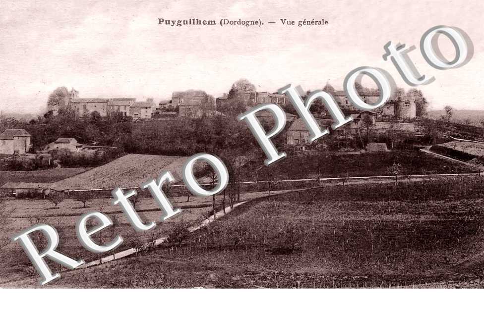 Puyguilhem. Vue générale