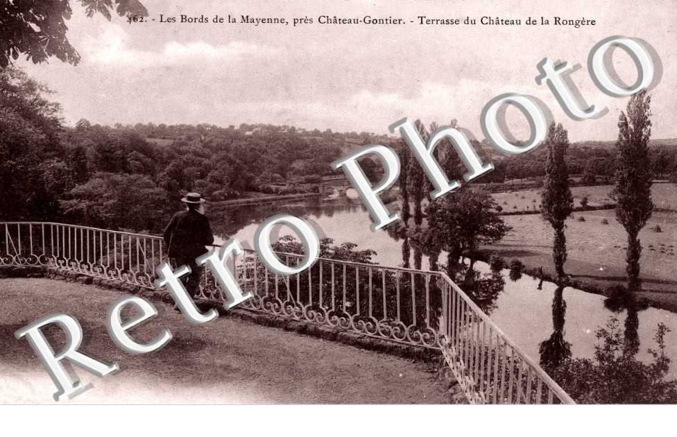 terrasse du château de la Rongère