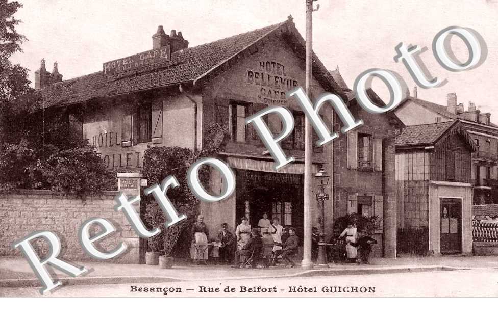 Rue de Belfort. Hôtel Guichon