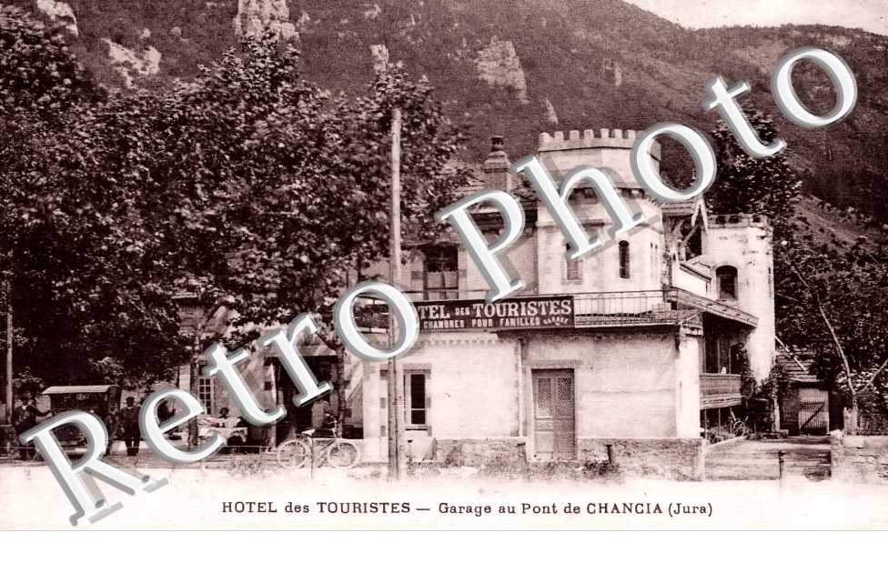 Hotel des Touristes. Garage au Pont de Chancia