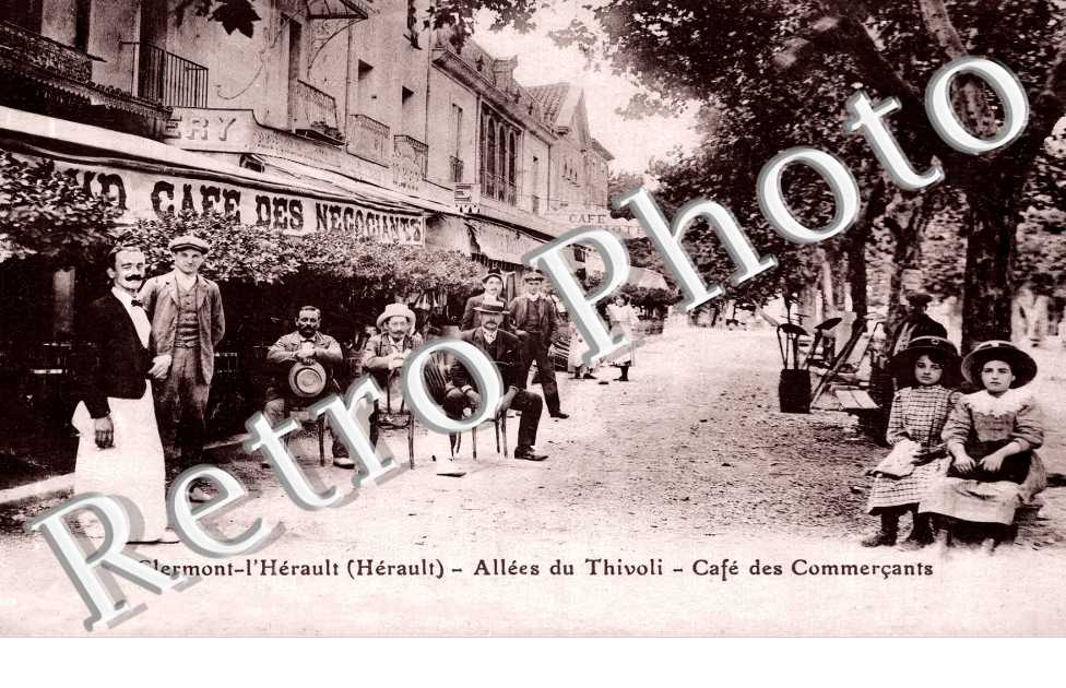 allées du Tivoli. Café des commerçants