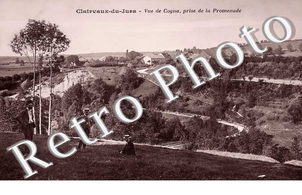 Clairvaux-du-Jura. Vue de Cogna
