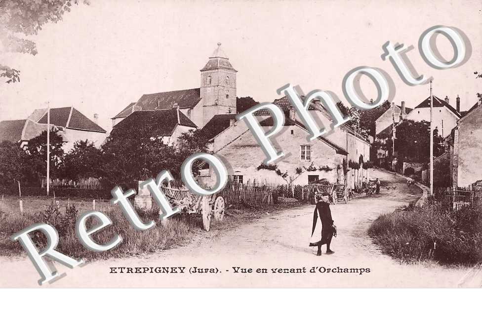 vue en venant d'Orchamps