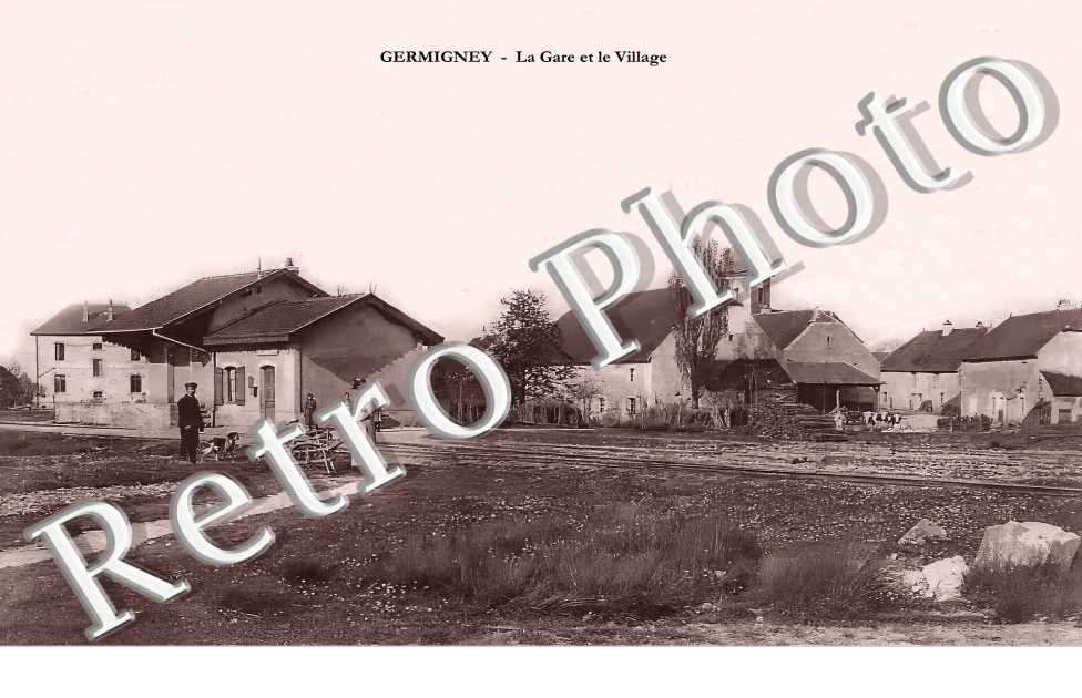 la gare et le village