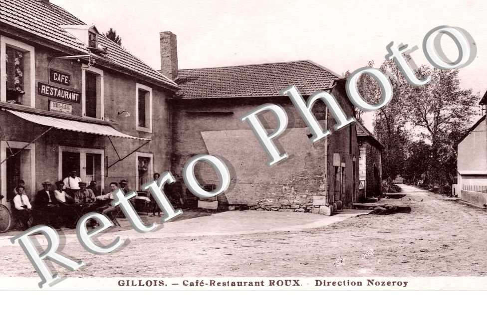 café-restaurant Roux. Direction Nozeroy
