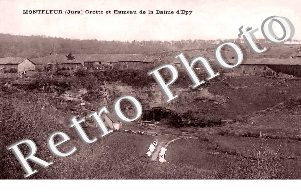 Grotte et hameau de la Balme d'Epy