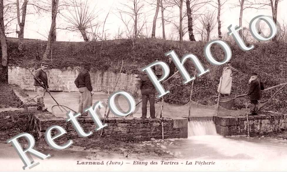 étang des Tartres. La pêcherie