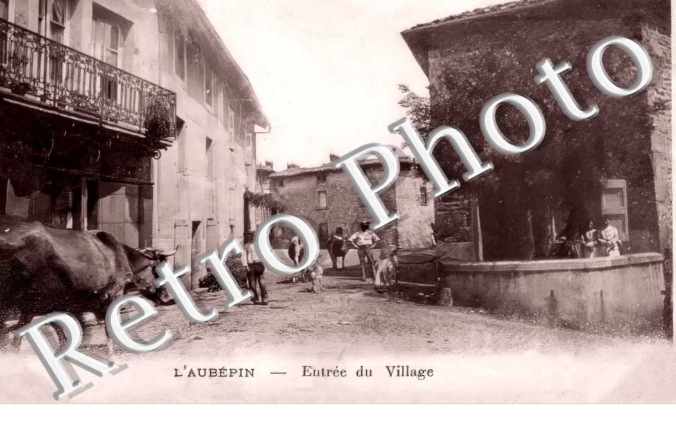 entrée du village 