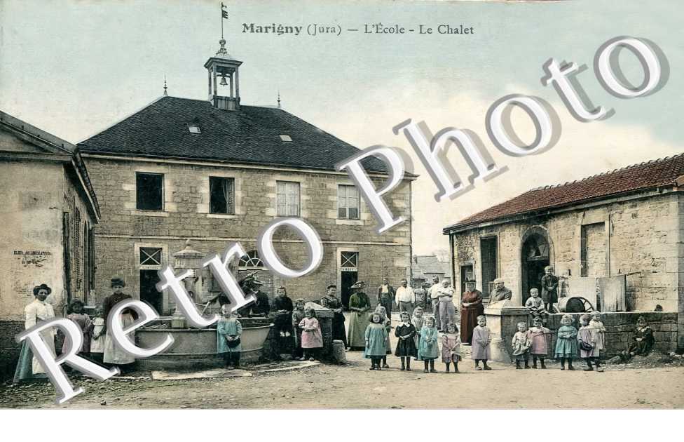 l'école. Le chalet