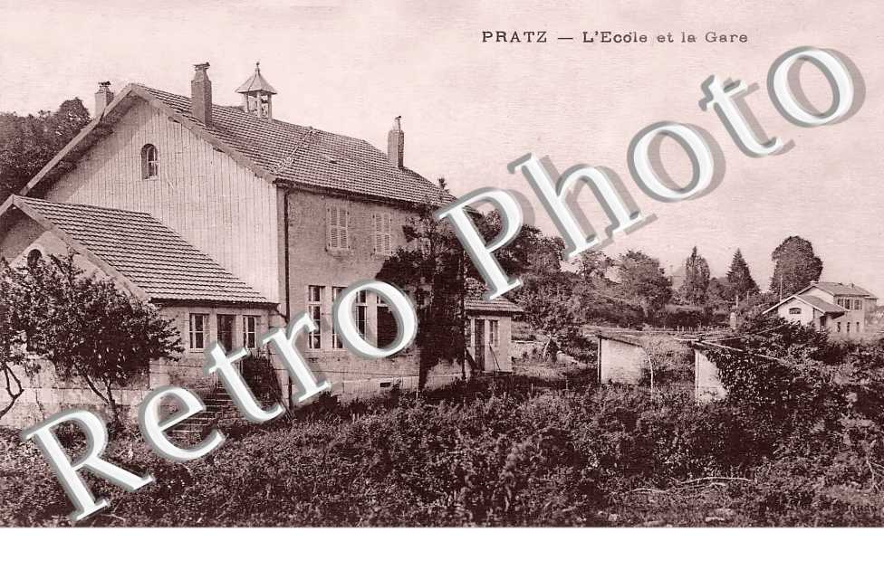 l'école et la gare