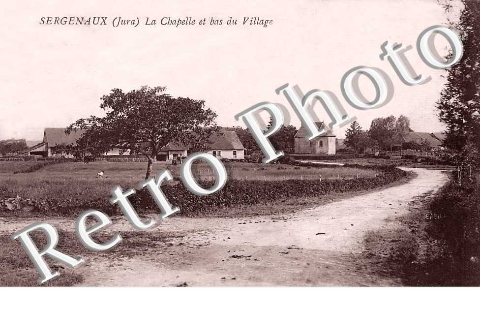 la chapelle et bas du village