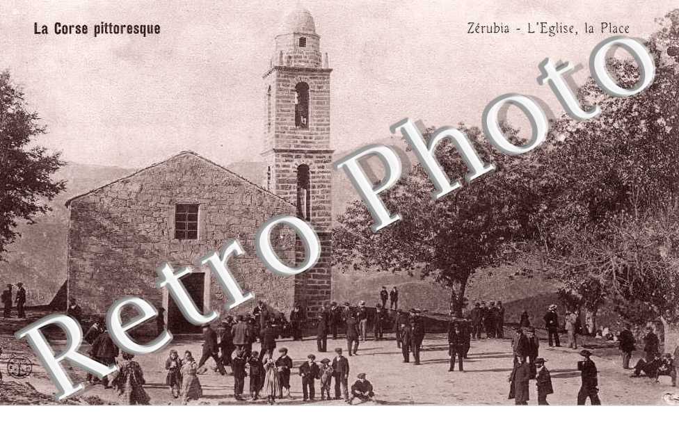 l'église, la place