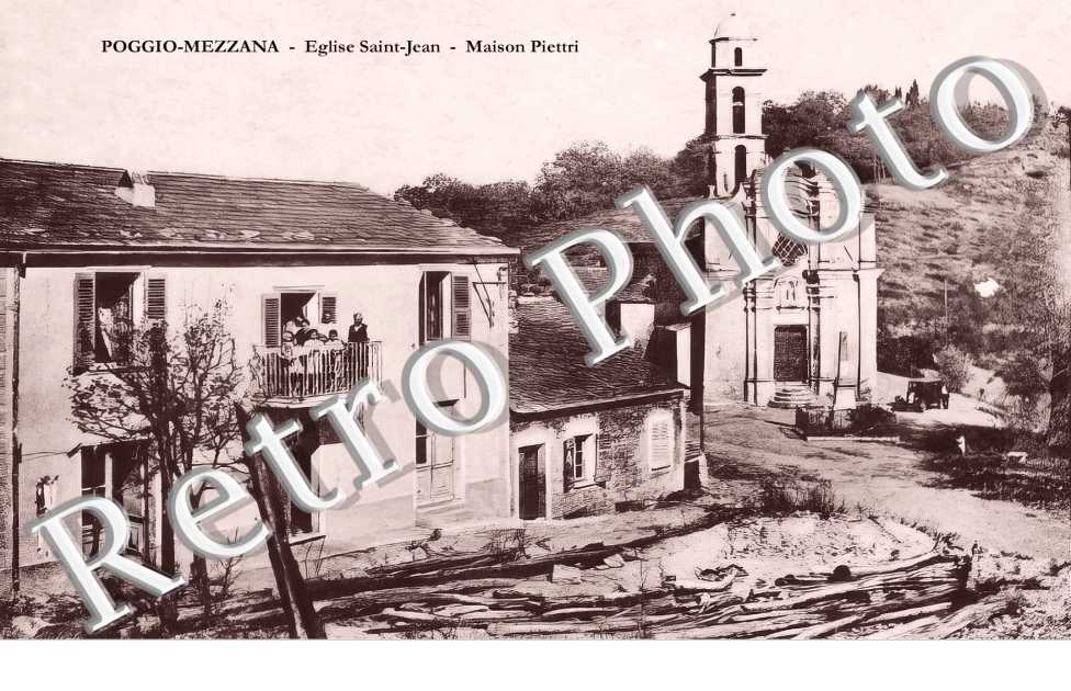 église Saint-Jeab. Maison Piettri