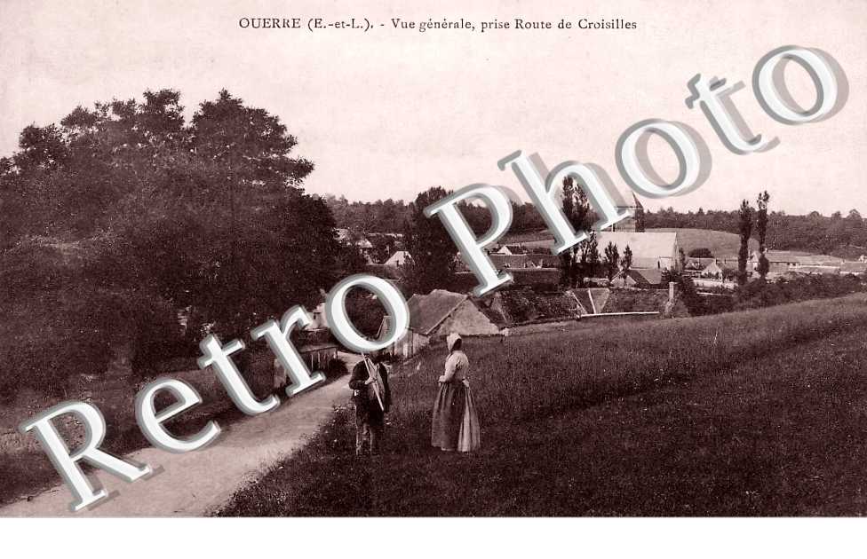 vue générale, prise route de Croisilles