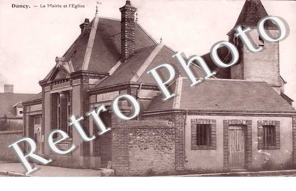la mairie et l'église