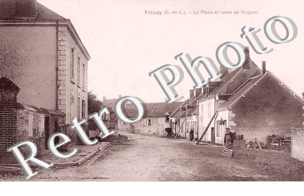 la place et route de Nogent