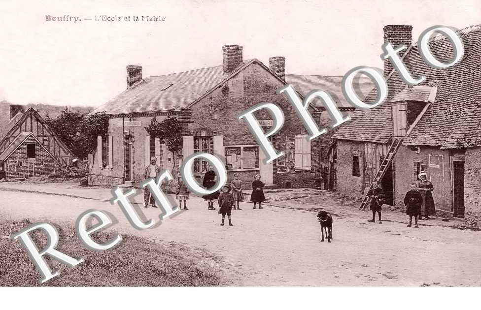 l'école et la mairie