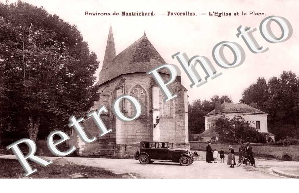 l'église et la place