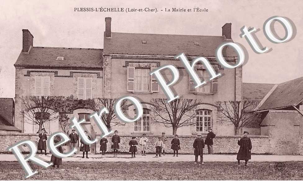 la mairie et l'école