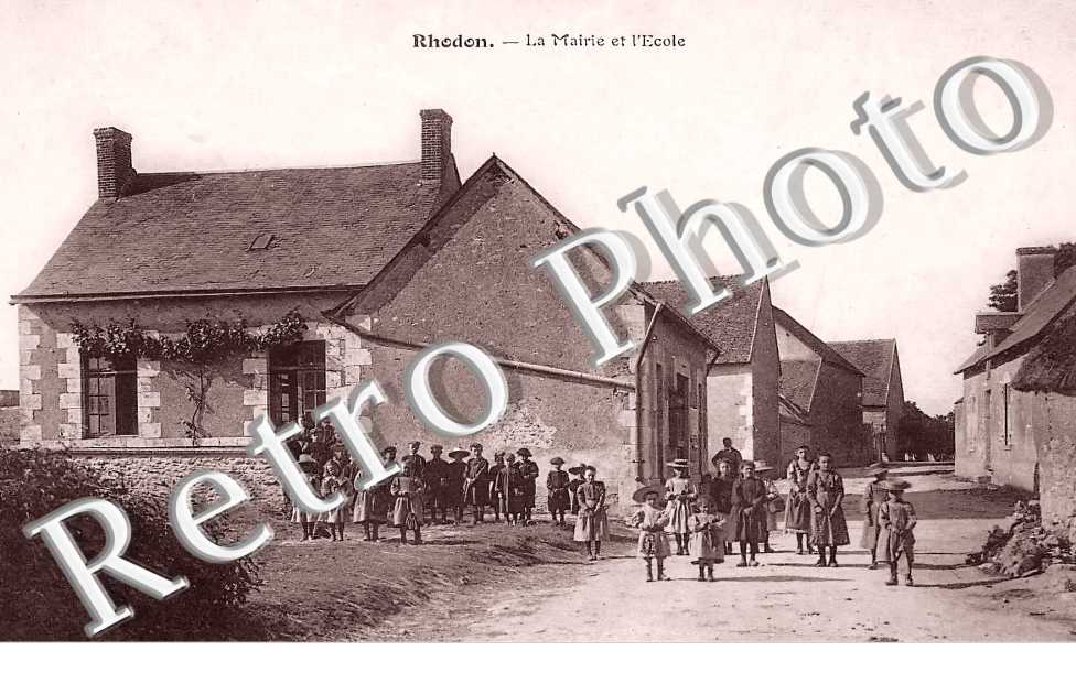 la mairie et l'école