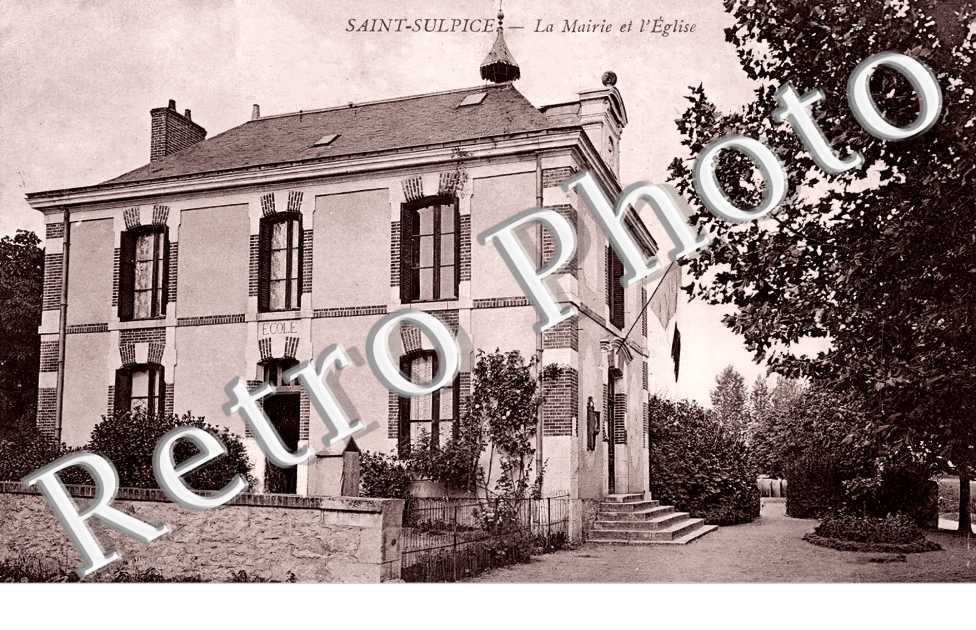 la mairie et l'église