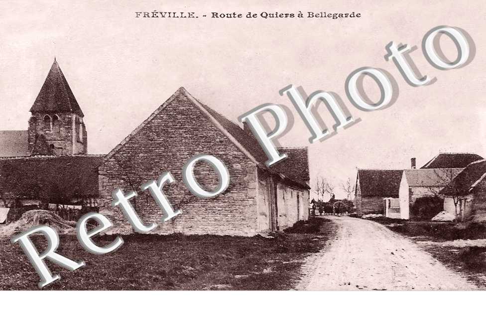 route de Quiers à Bellegarde