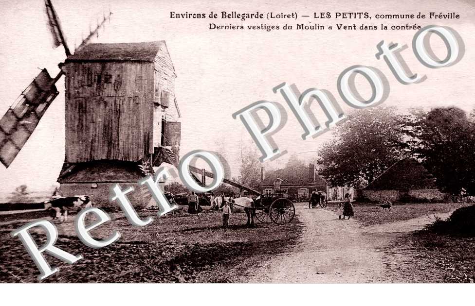 LES PETITS  derniers vestiges du Moulin à Vent