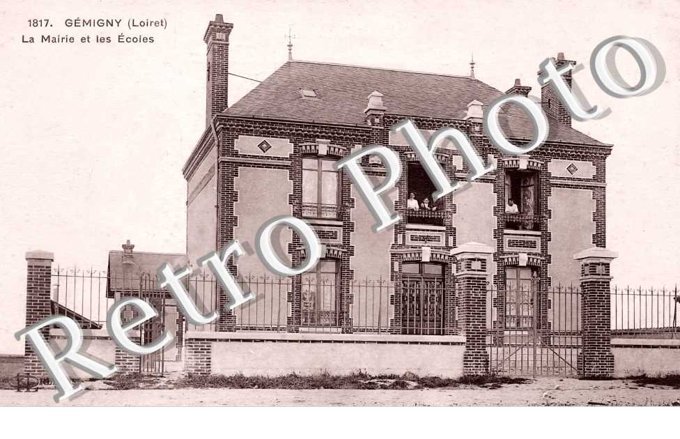 la mairie et les écoles