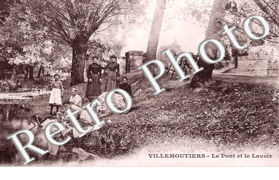 le pont et le lavoir