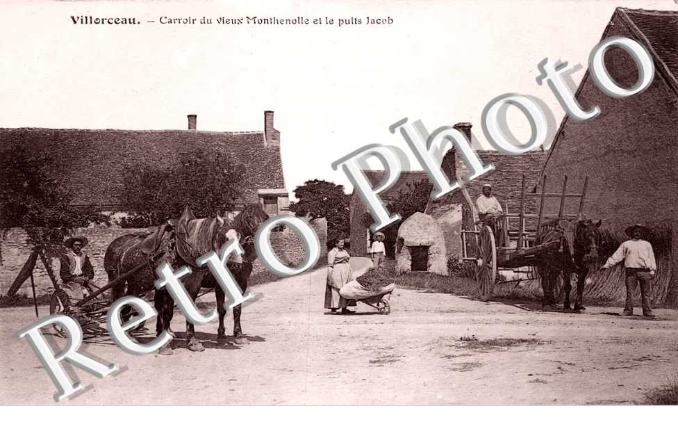 Carroir du vieux Monthenolle et le puits Jacob