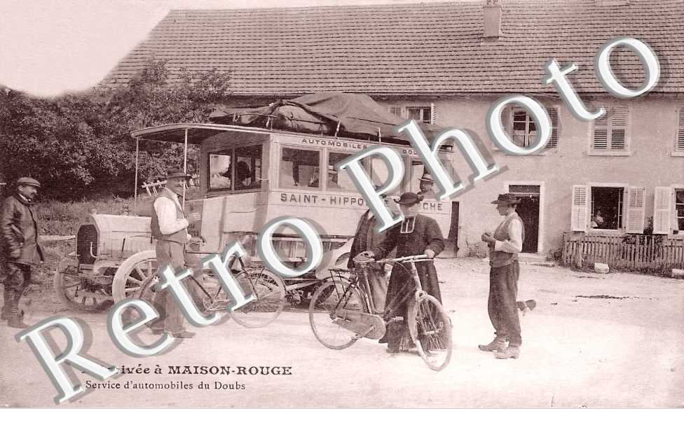 l'arrivée à Maison-Rouge