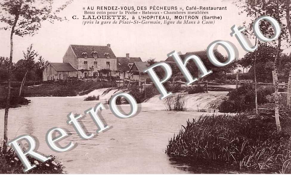 Au Rendez-vous des pêcheurs Café-Restaurant  C. Lalouette à L'Hopiteau