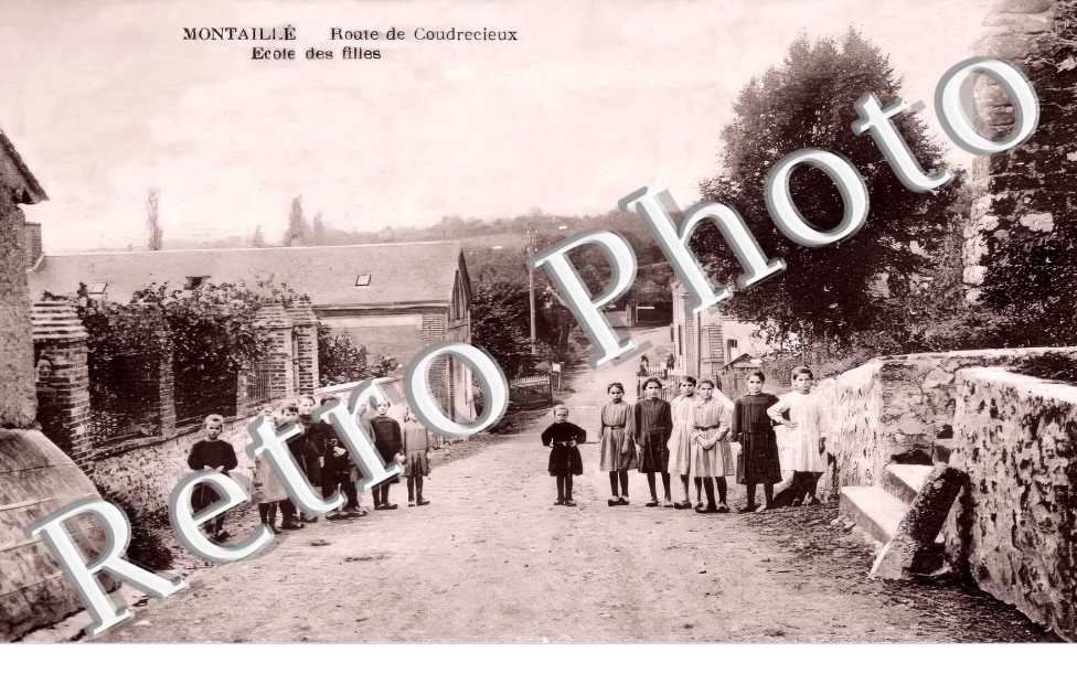 route de Coudrecieux. Ecole des filles