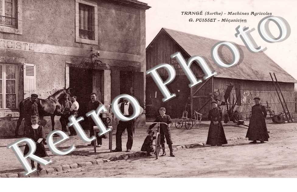 Machines agricoles. G. Puisset. Mécanicien