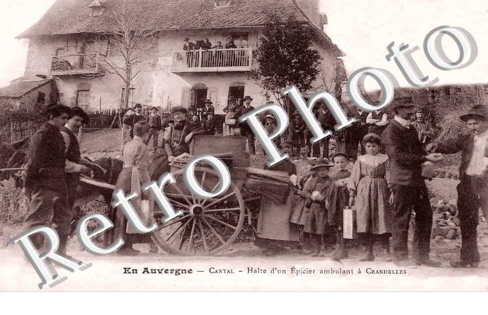 Halte d'un épicier ambulant