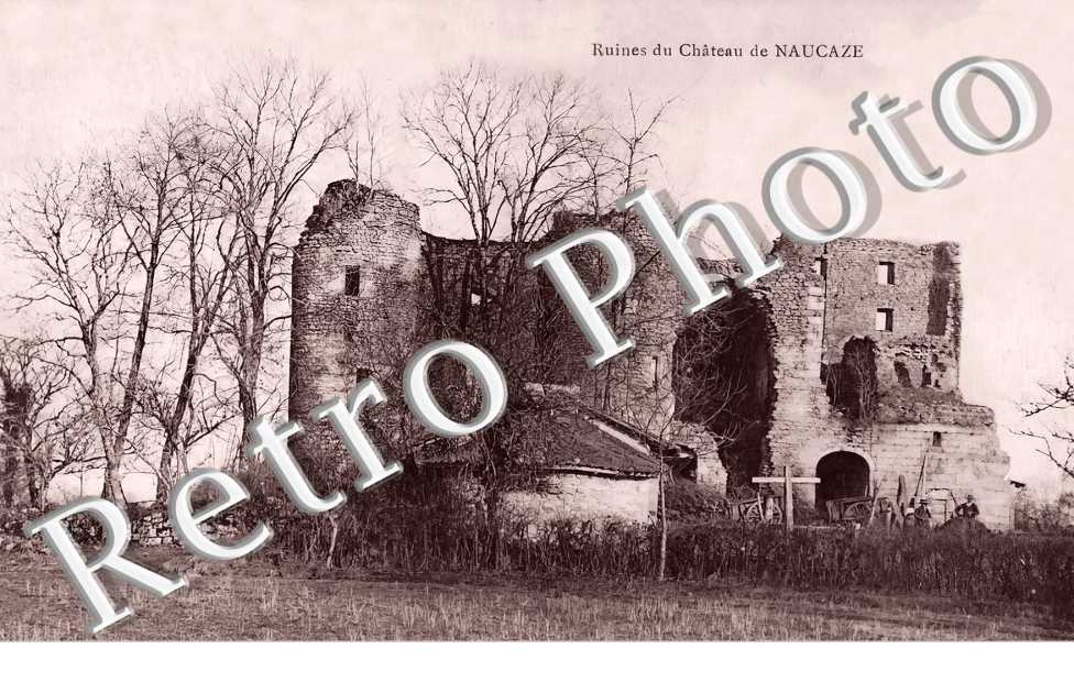 ruines du Château de Naucaze