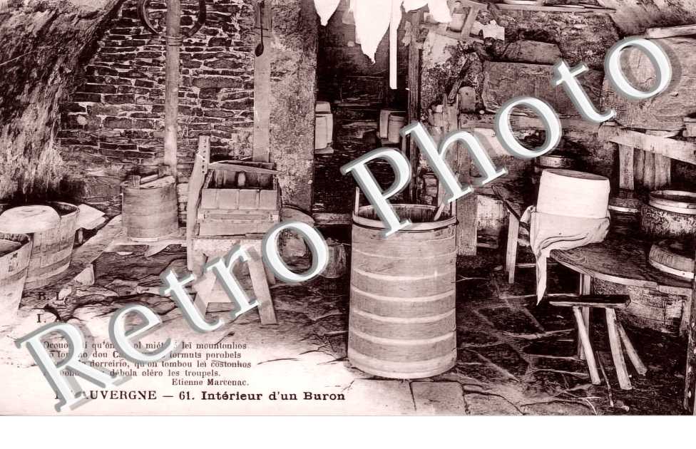Intérieur d'un buron