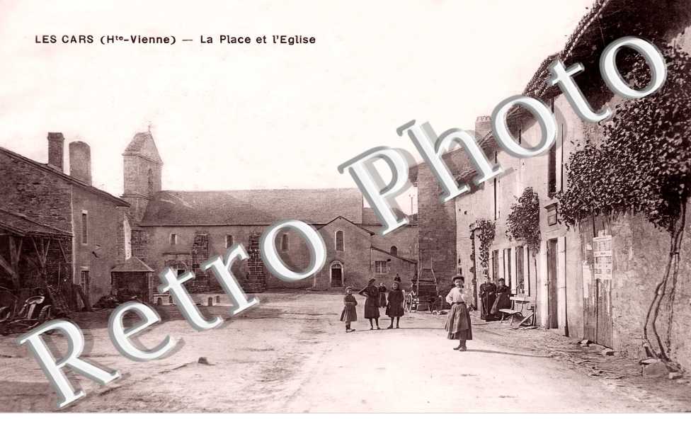 la Place et l'église