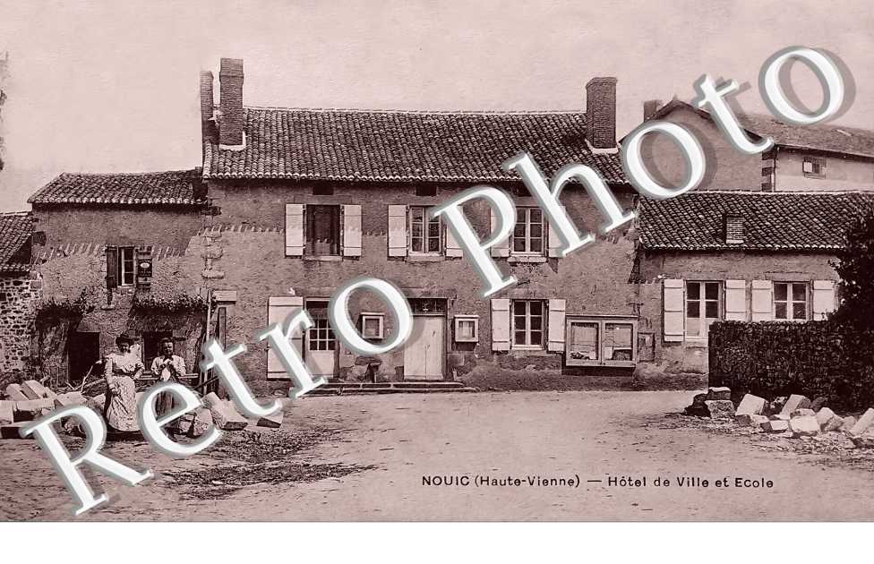 Hôtel de ville et école