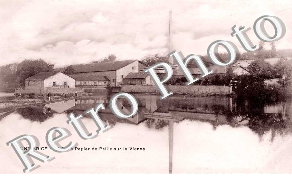 usine à papier de Paille sur la Vienne