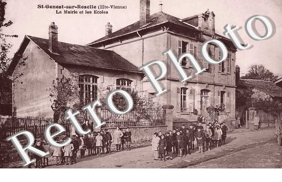 la mairie et les écoles