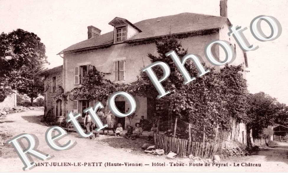 Hôtel Tabac Route de Peyrat. Le chateau