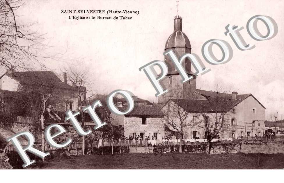 l'église et le bureau de tabac