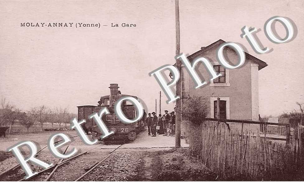 Molay-Annay. La gare