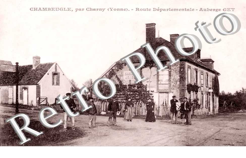 route départementale. Auberge Get