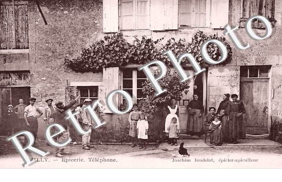 Epicerie, Téléphone. Joachim Joudelat, épicier-apiculteur