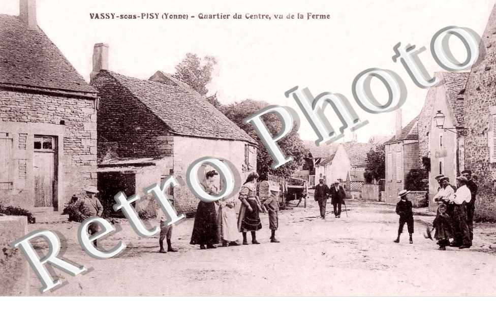 Wassy-sous-Pisy. Quartier du centre